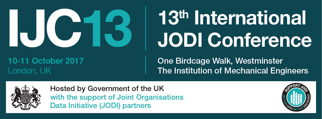 13th International JODI Conference ad banner